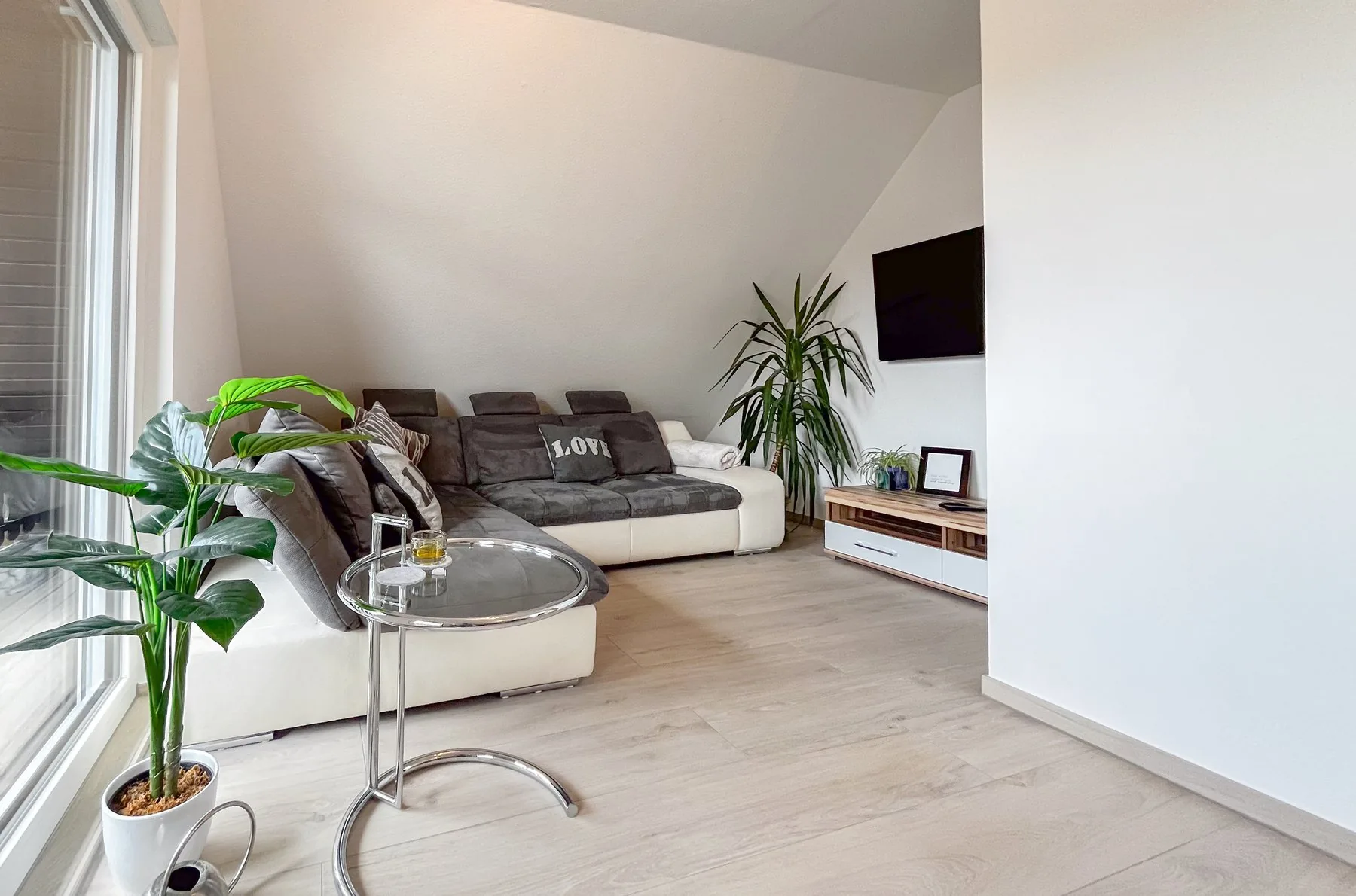 Wohnzimmer der Ferienwohnung